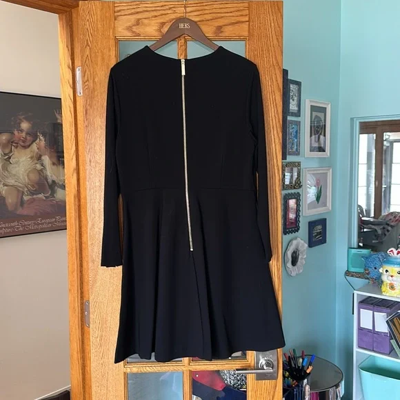 Ted  Bake bow dress Black TB 5 US 12 NWOT Large - Picture 8 of 9